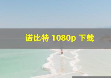 诺比特 1080p 下载